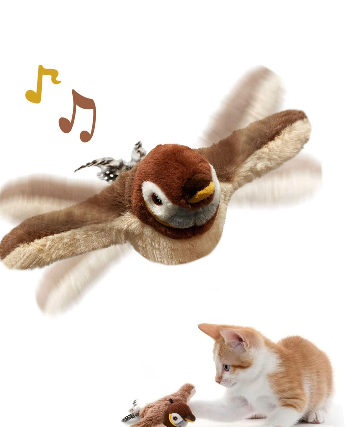Pawmi™ FlappyBird – Interactive Flying Toy with Realistic Chirp & Motion