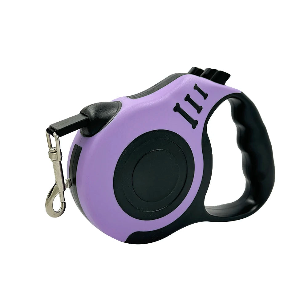 Pawmi™ FlexLeash – Retractable Nylon Dog Leash for Safe & Comfortable Walks