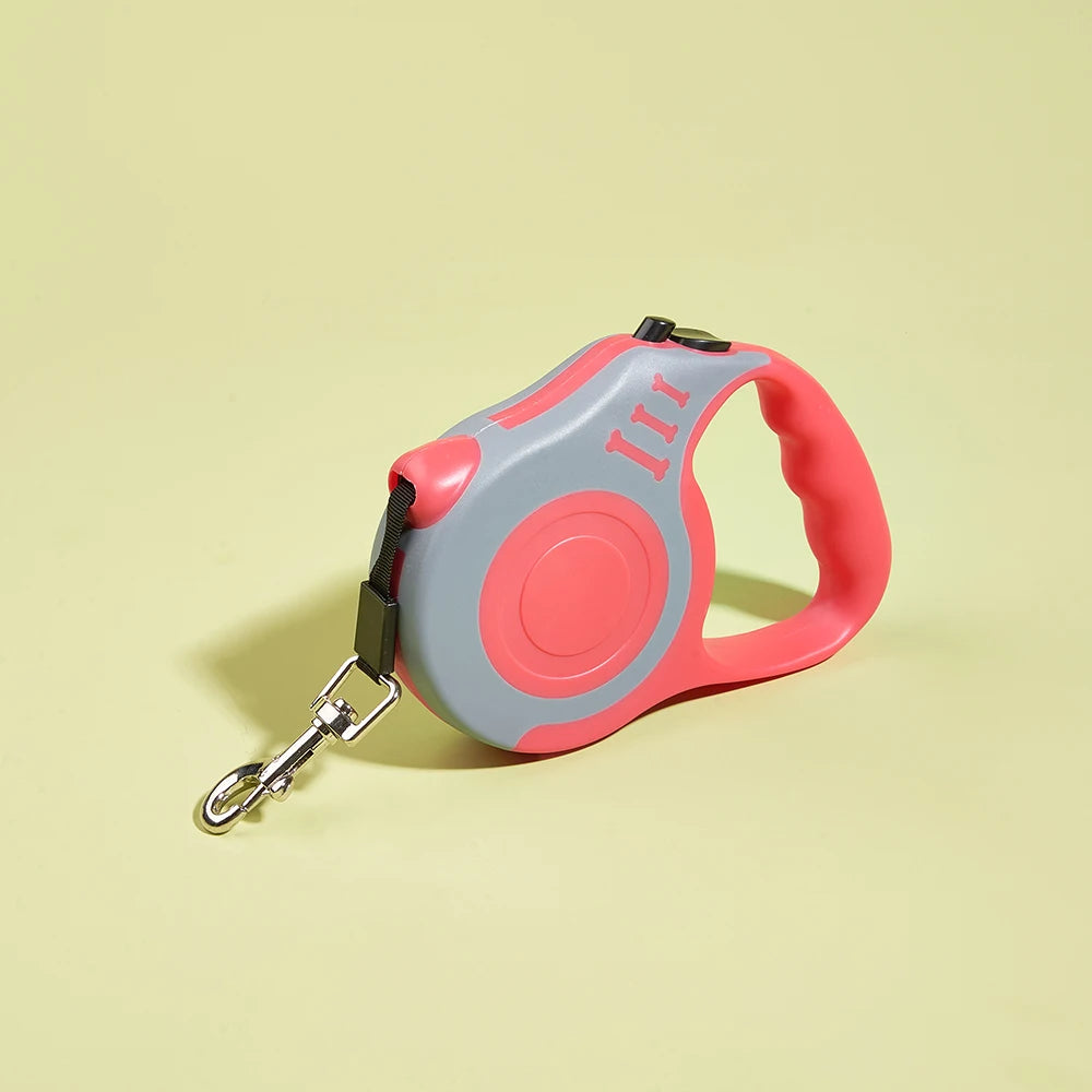 Pawmi™ FlexLeash – Retractable Nylon Dog Leash for Safe & Comfortable Walks