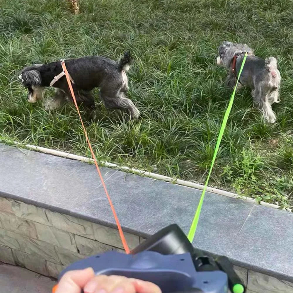 P-A-W-M-I Dual Dog Leash – No Tangles, All Control
