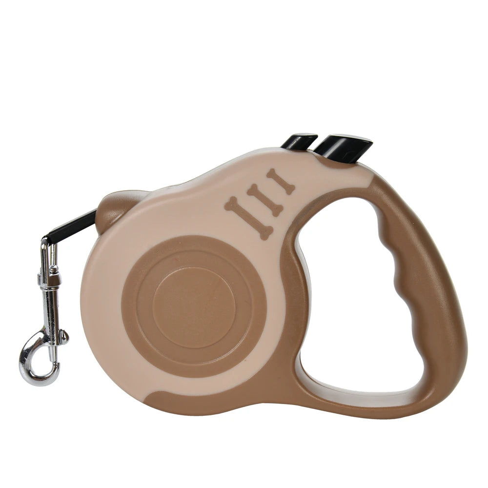 Pawmi™ FlexLeash – Retractable Nylon Dog Leash for Safe & Comfortable Walks