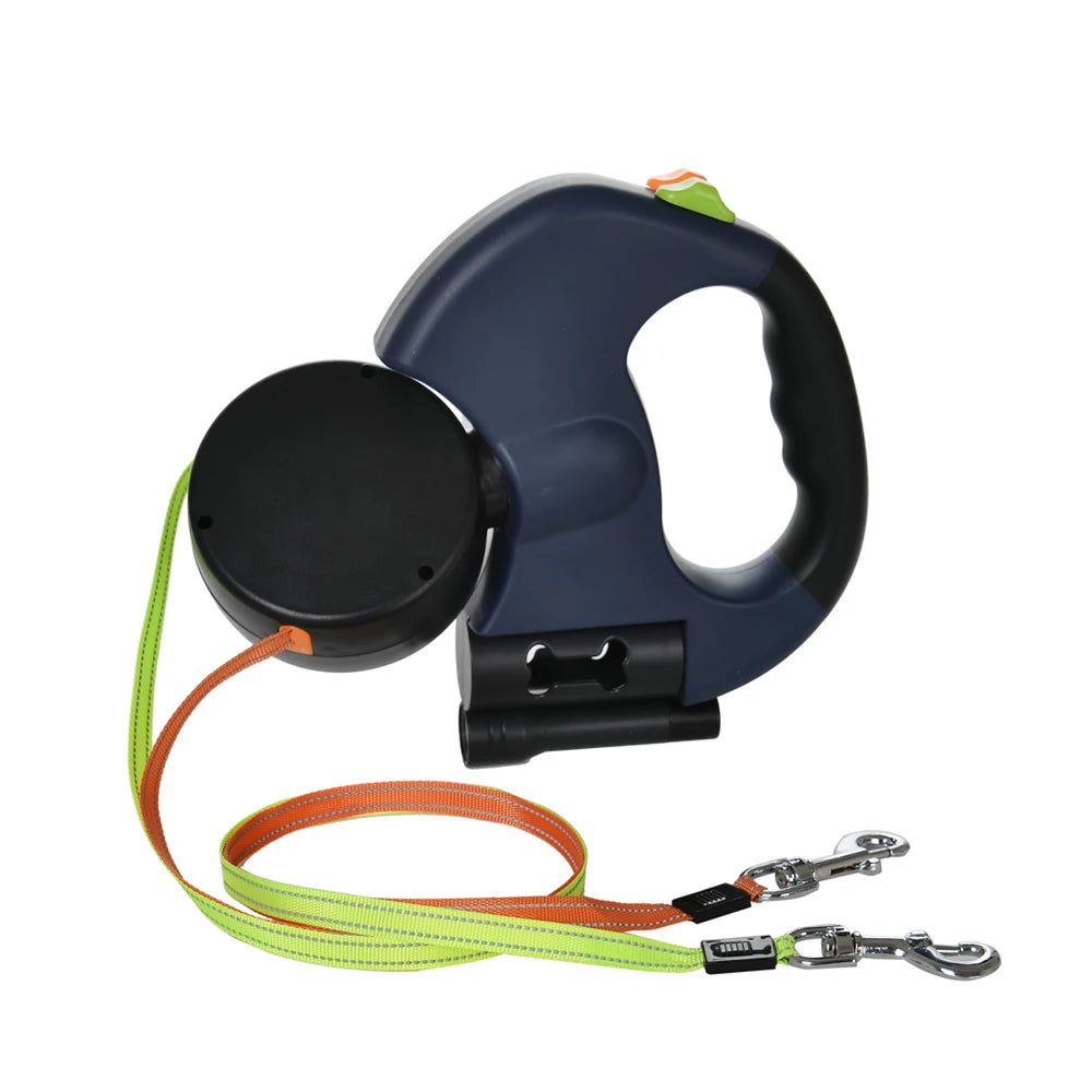 P-A-W-M-I Dual Dog Leash – No Tangles, All Control