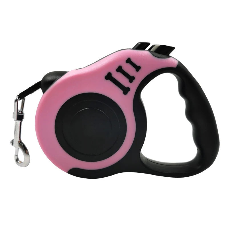 Pawmi™ FlexLeash – Retractable Nylon Dog Leash for Safe & Comfortable Walks