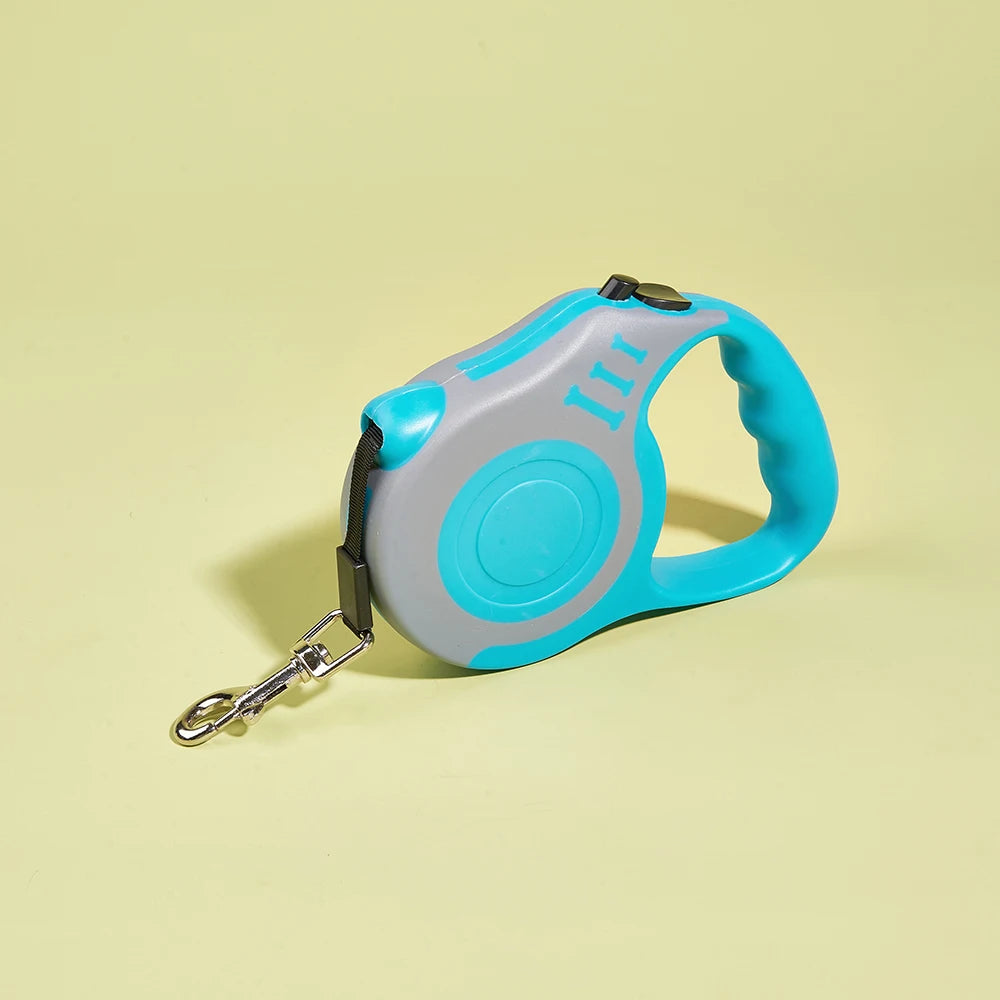 Pawmi™ FlexLeash – Retractable Nylon Dog Leash for Safe & Comfortable Walks