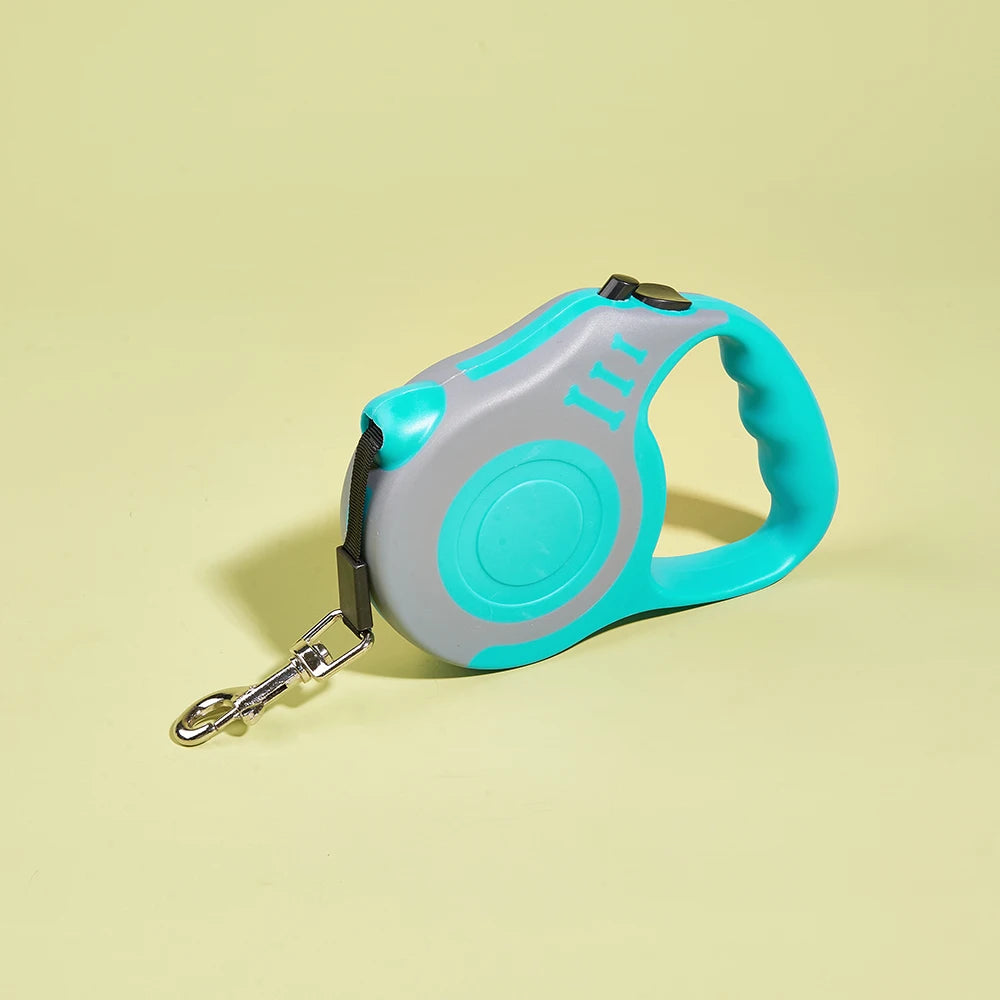 Pawmi™ FlexLeash – Retractable Nylon Dog Leash for Safe & Comfortable Walks